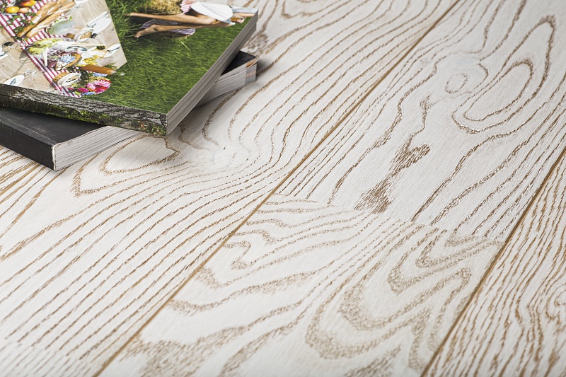 Инженерный паркет MALMO OAK WHITE 