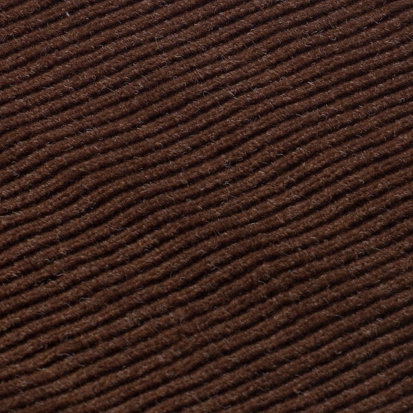 Коврик влаговпитывающий, ребристый 60*90см, коричневый