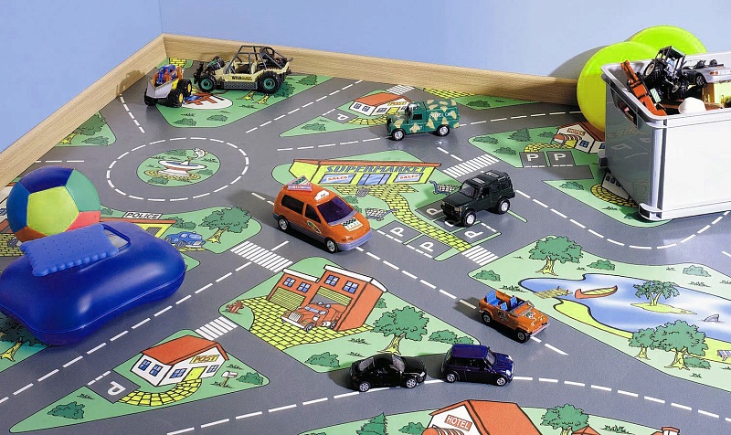 Линолеум Leoline Miami Traffic 50
